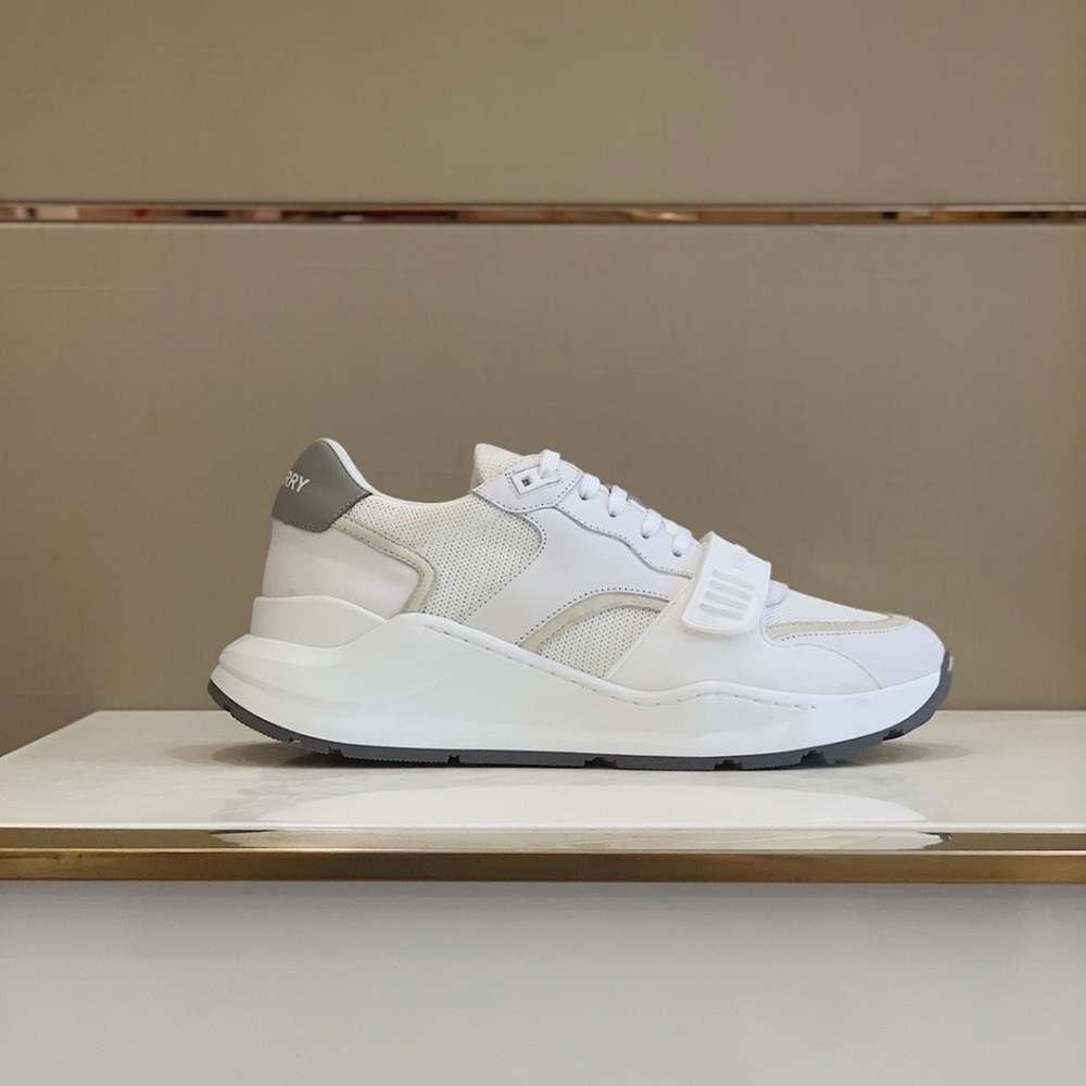 🌹🌹🌹burberry casual sneakers  leather - Picture 2 of 9